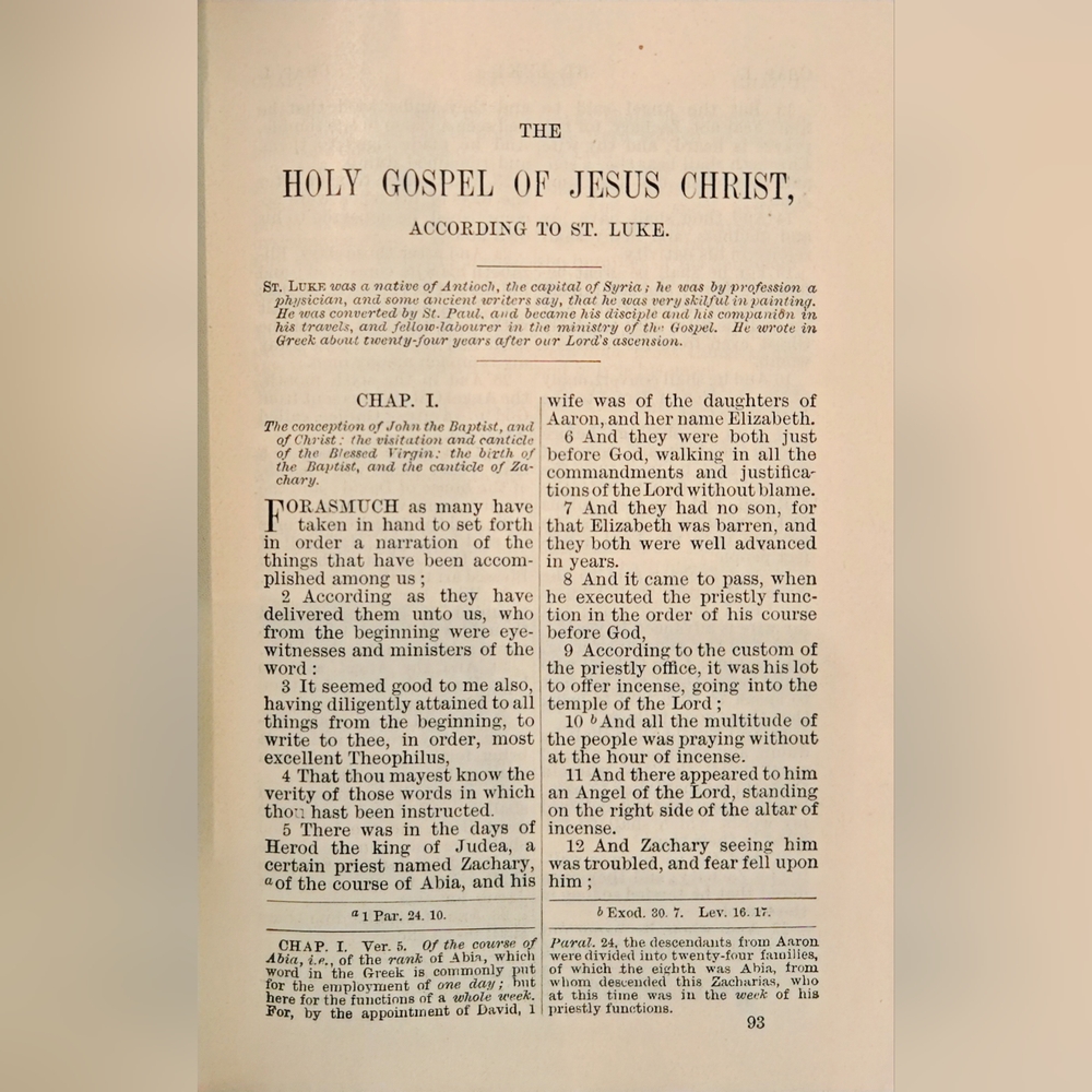 ✠︎ Rheims New Testament, 1897 - Picture 6 of 16
